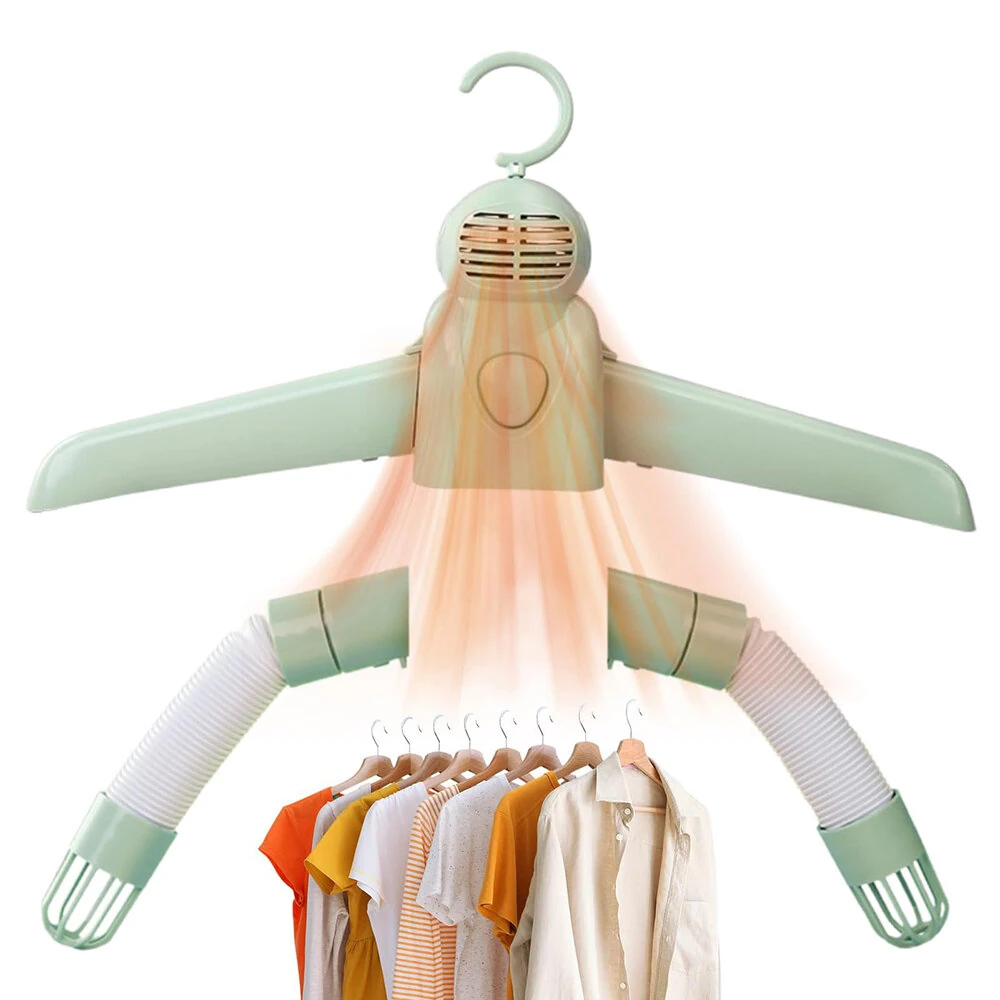 (image for) 150W Portable Drying Clothes Hanger Shoe Dryer Smart Home Small Dryer Warm Air Clothes Dryer for Home Business Trip